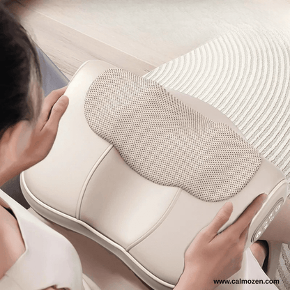 Coussin Massant Chauffant – Confort et détente pour la nuque et les épaules - CALMOZEN