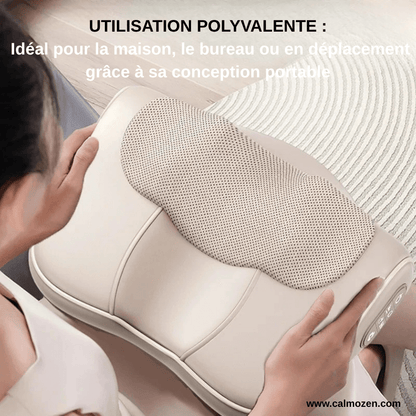 Coussin Massant Chauffant – Votre Instant de Sérénité au Quotidien - CALMOZEN